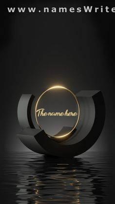 A fancy design for your name