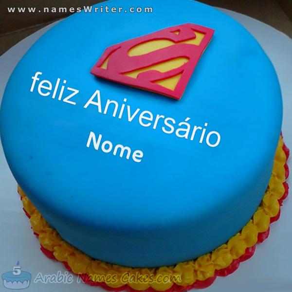 La torta di compleanno di Superman