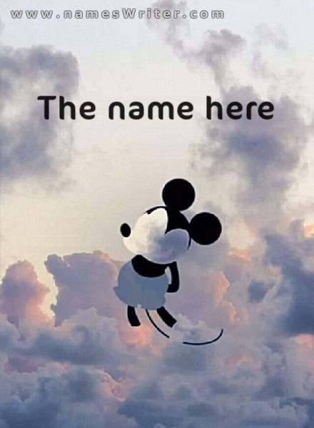 Your name with Mickey